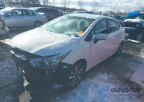 2021 Nissan Versa Sv Xtronic Cvt from USA, damaged, VIN 3N1CN8EV5ML882280